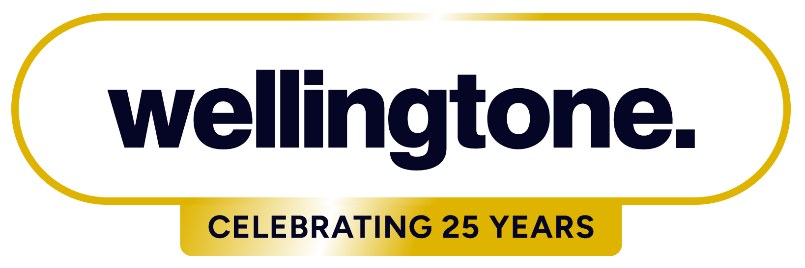 Wellingtone 25 Years Logo_Light